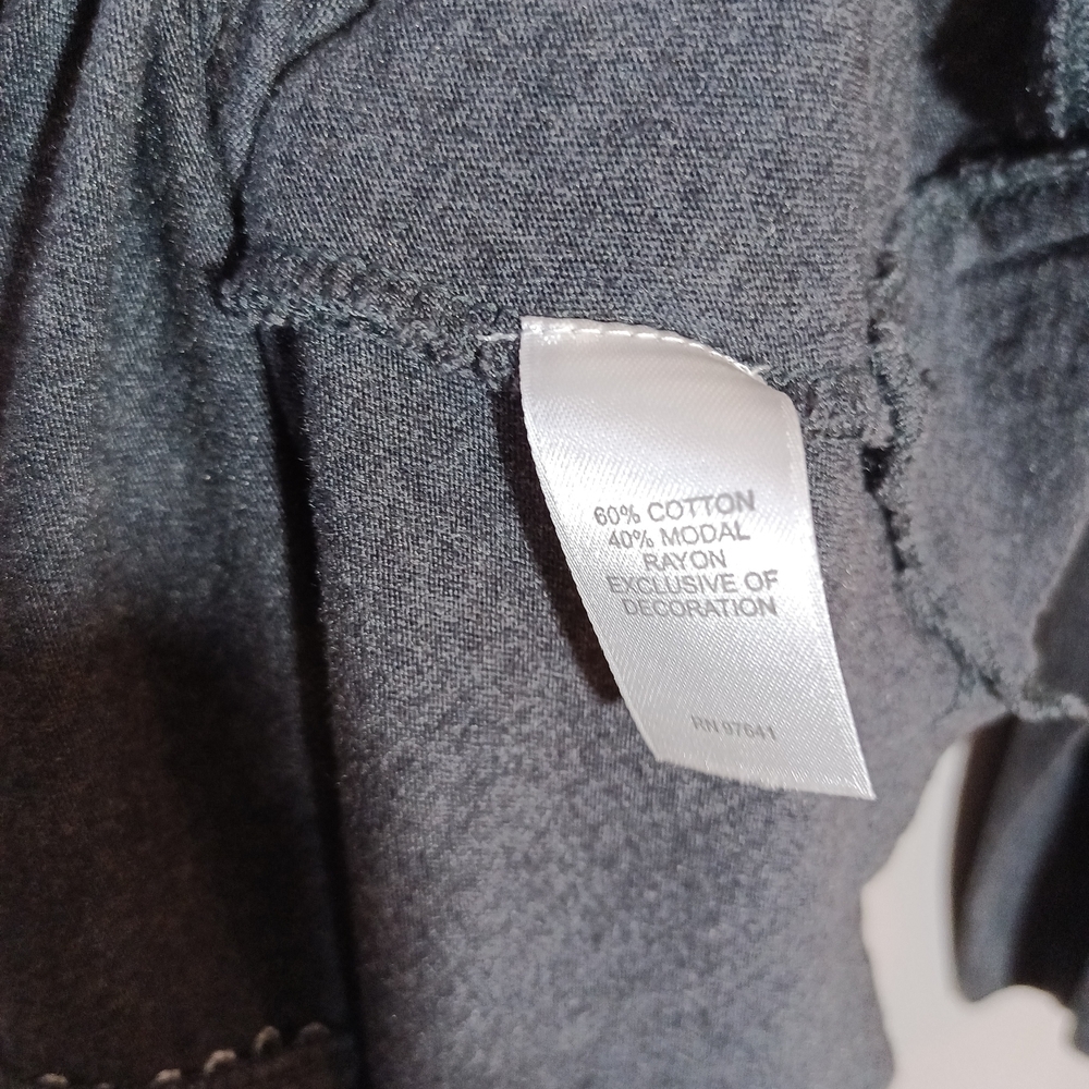 J.Jill Button Front Embroidered Top Size XL Grey White - Picture 5 of 7